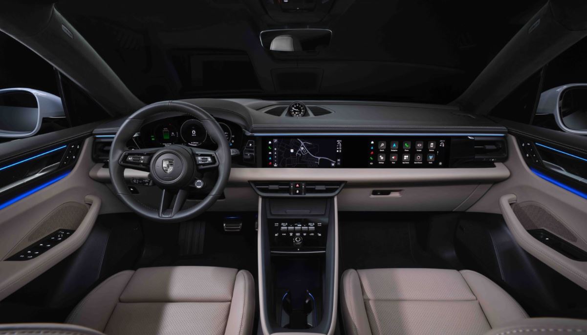 Porsche Macan EV inside cabin